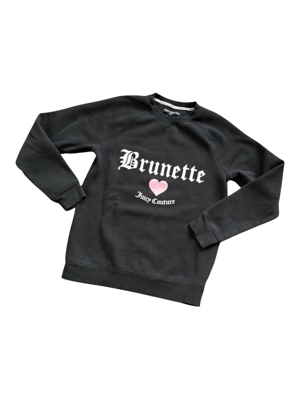 BRUNETTE THE LABEL X JUICY
COUTURE SWEATSHIRT • Limited Edition * 
SIZE XS/S